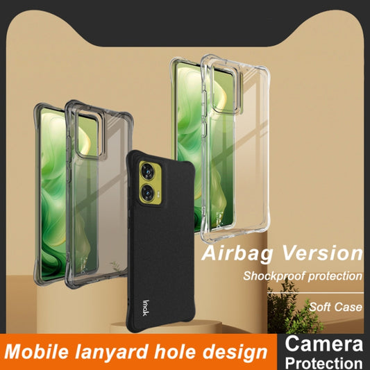 For Motorola Moto G85 / S50 Neo imak Shockproof Airbag TPU Phone Case(Transparent) by imak