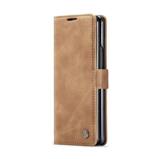 For Samsung Galaxy Z Fold6 5G CaseMe 013 Multifunctional Horizontal Flip Leather Phone Case(Brown) by CaseMe