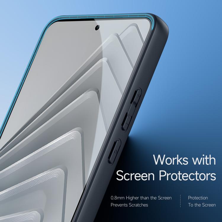 For Redmi Note 14 5G DUX DUCIS Aimo Series TPU + PC Frosted Feel Phone Case(Black) - Note 14 Cases by DUX DUCIS | Online Shopping UK | buy2fix