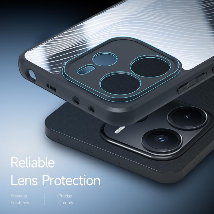 For Redmi Note 14 4G 163.25mm DUX DUCIS Aimo Series TPU + PC Frosted Feel Phone Case(Black) - Note 14 Cases by DUX DUCIS | Online Shopping UK | buy2fix
