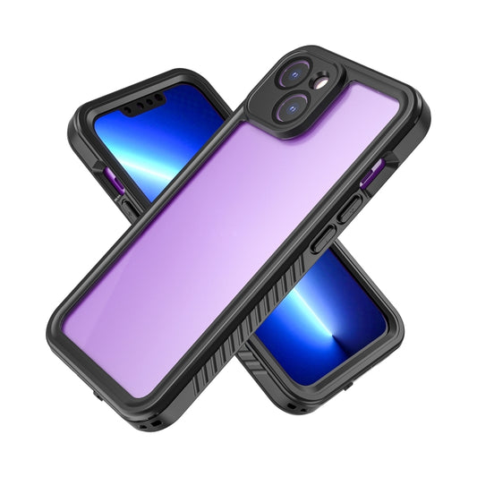 For iPhone 14 RedPepper Shockproof IP68 Waterproof PC + TPU Protective Case(Black) - iPhone 14 Cases by RedPepper | Online Shopping UK | buy2fix