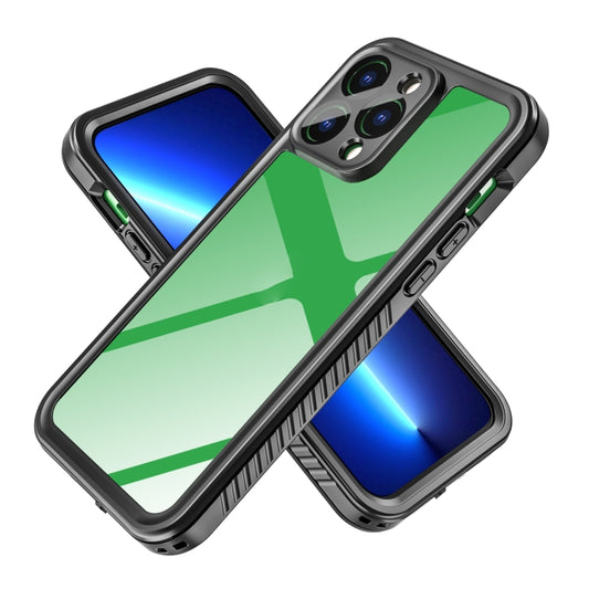 For iPhone 14 Pro Max RedPepper Shockproof IP68 Waterproof PC + TPU Protective Case(Black) - iPhone 14 Pro Max Cases by RedPepper | Online Shopping UK | buy2fix