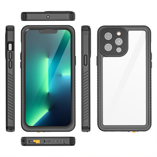 For iPhone 13 Pro Max RedPepper Shockproof IP68 Waterproof PC + TPU Protective Case(Black) - iPhone 13 Pro Max Cases by RedPepper | Online Shopping UK | buy2fix