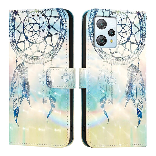 For Blackview A53 3D Painting Horizontal Flip Leather Phone Case(Dream Wind Chimes) by buy2fix