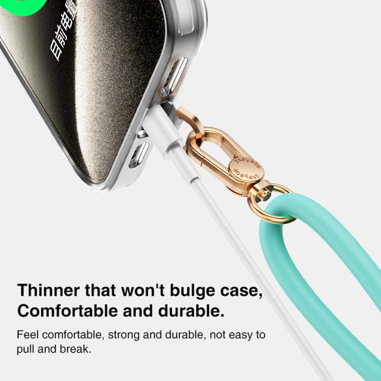 DUX DUCIS PL-ONE Universal Silicone Phone Lanyard(White) - Lanyards & Wrist Straps by DUX DUCIS | Online Shopping UK | buy2fix