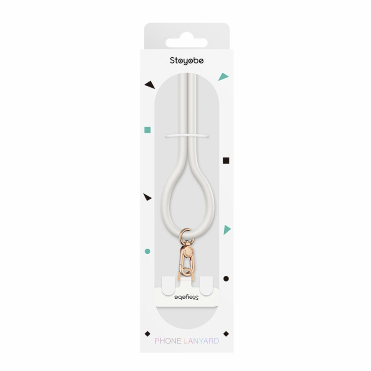 DUX DUCIS PL-ONE Universal Silicone Phone Lanyard(White) - Lanyards & Wrist Straps by DUX DUCIS | Online Shopping UK | buy2fix