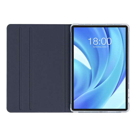 For Teclast T50 HD / T50 Max Anti-slip Texture Smart Tablet Leather Folio Case(Dark Blue) - Teclast by TECLAST | Online Shopping UK | buy2fix