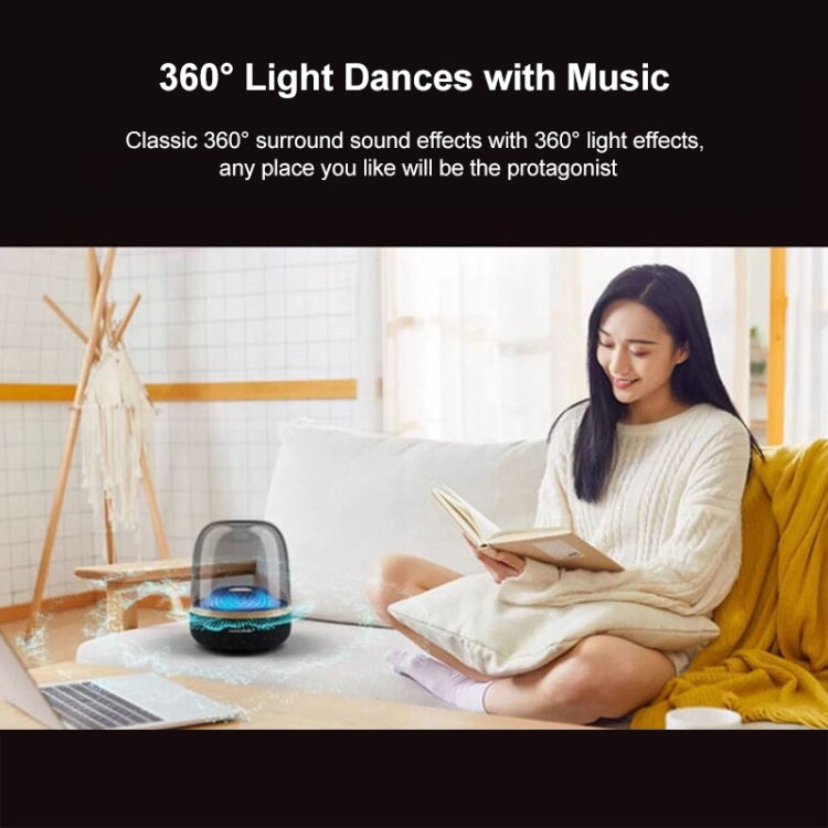 LP90 40W Wireless Bluetooth RGB LED Speaker(Black) - Desktop Speaker by buy2fix | Online Shopping UK | buy2fix