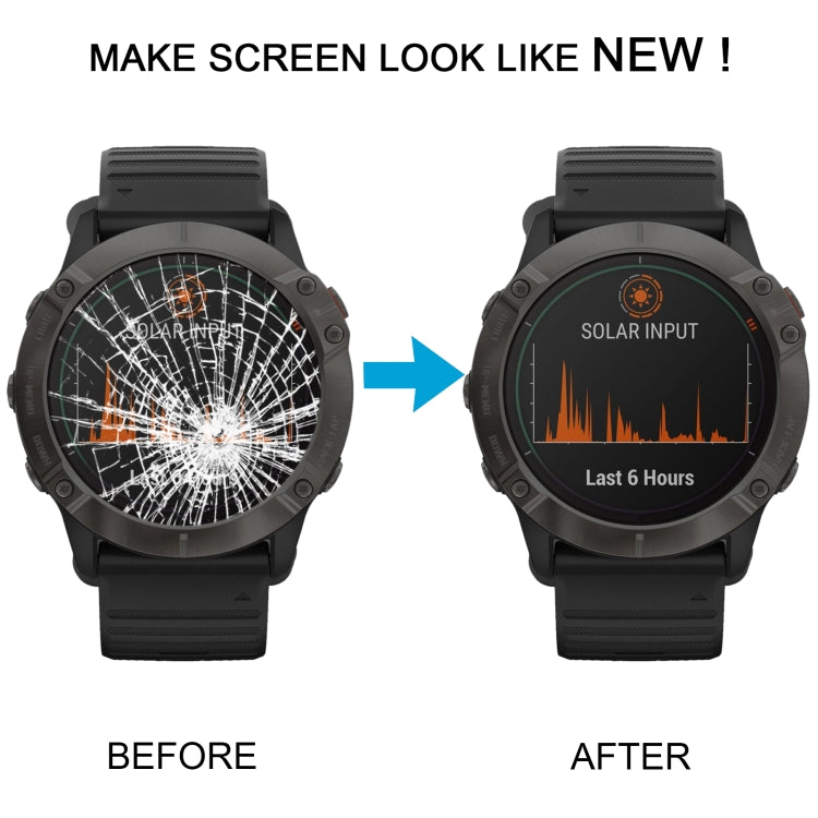 For Garmin Fenix 6X Pro Solar Original LCD Display Screen - For Garmin by buy2fix | Online Shopping UK | buy2fix