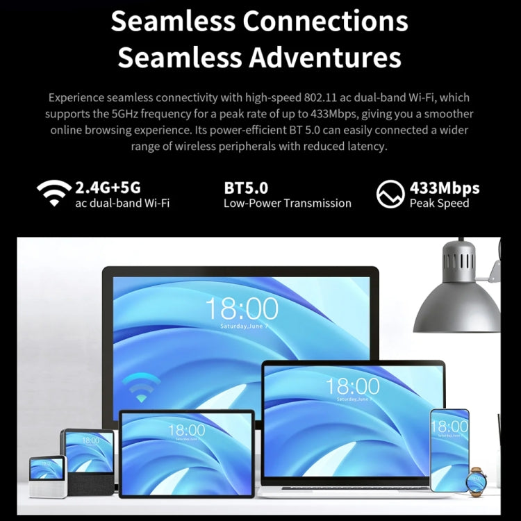 Teclast T50HD Tablet PC 11 inch, 6GB+256GB, Android 14 Unisoc T606 Octa Core, 4G LTE Dual SIM - TECLAST by TECLAST | Online Shopping UK | buy2fix
