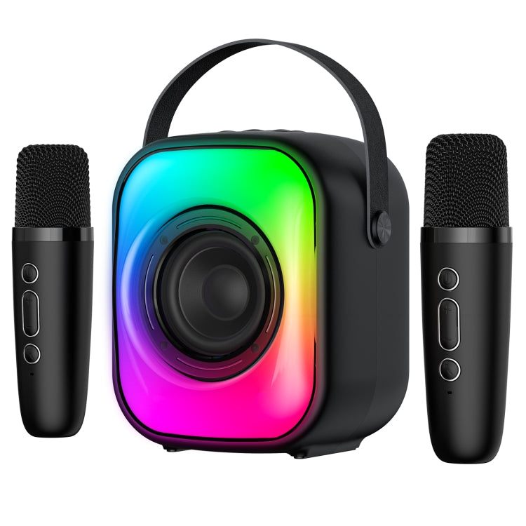 ONIKUMA L7 5W Karaoke Bluetooth Speaker with 2 Microphones(Black) - Desktop Speaker by ONIKUMA | Online Shopping UK | buy2fix