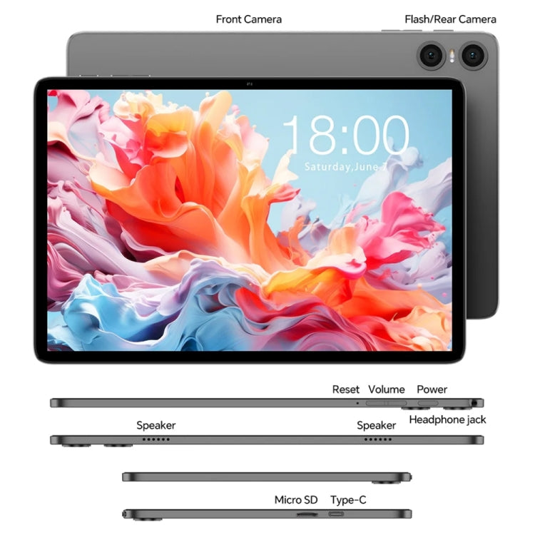 Teclast P30T Tablet PC 10.1 inch WiFi6, 4GB+128GB, Android 14 Allwinner A523 Octa Core by TECLAST