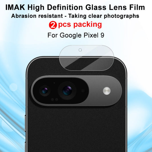 For Google Pixel 9 2pcs/Set imak HD Glass Lens Film, Scaled Down Version by imak