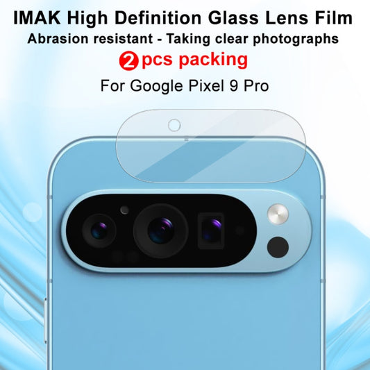 For Google Pixel 9 Pro 2pcs/Set imak HD Glass Lens Film, Scaled Down Version by imak