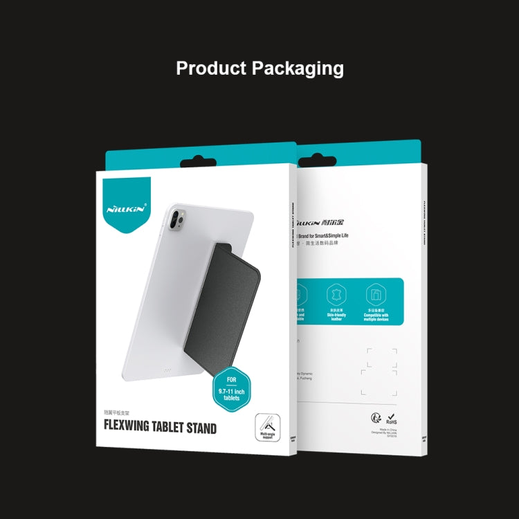 NILLKIN 4mm FlexWing Tablet Stand For 9.7-11 inch(Grey) by NILLKIN