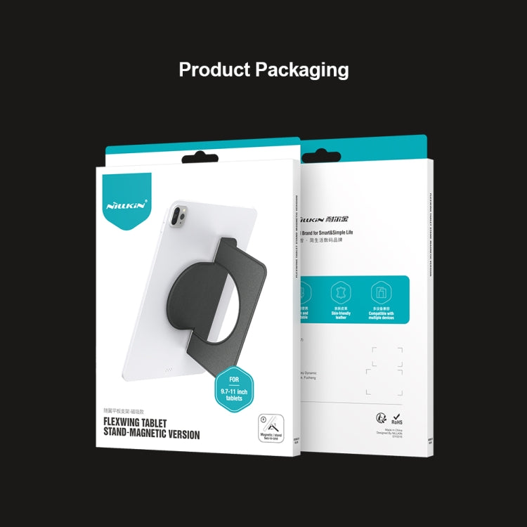 NILLKIN 4mm FlexWing Tablet Stand Magnetic Version For 9.7-11 inch(Grey) by NILLKIN