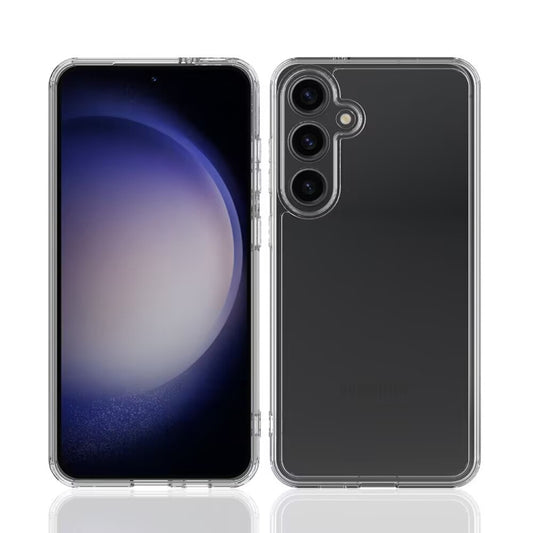 For Samsung Galaxy S25 5G Scratchproof Acrylic TPU Phone Case(Transparent) by buy2fix