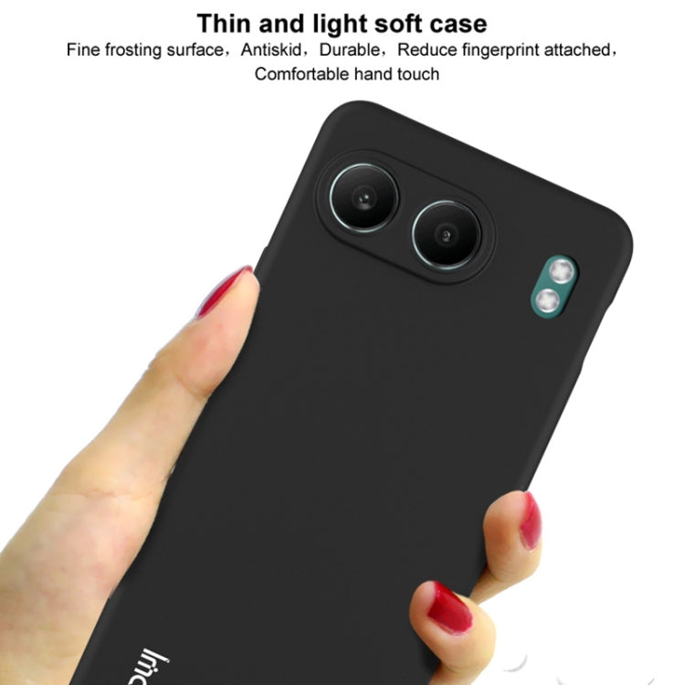 For OnePlus Nord 4 IMAK UC-3 Series Shockproof Frosted TPU Phone Case(Black) - Nord 4 Cases by imak | Online Shopping UK | buy2fix