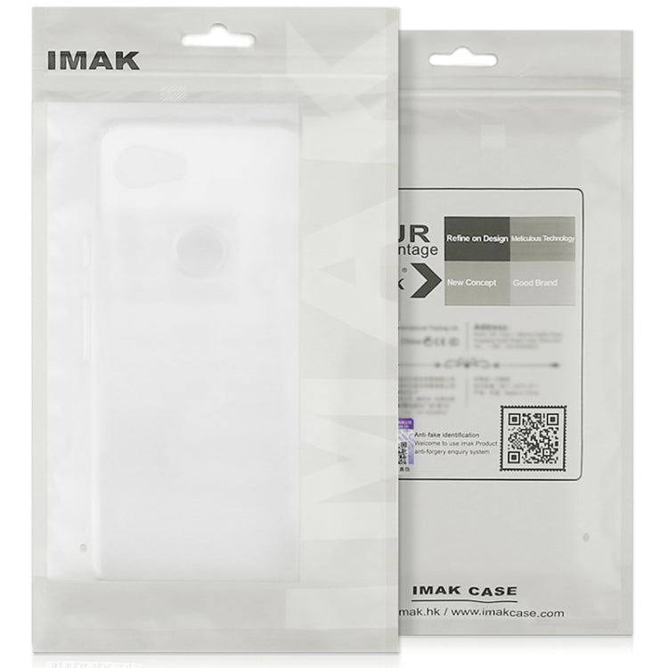 For Google Pixel 9 Pro IMAK UX-5 Series Transparent Shockproof TPU Protective Phone Case(Transparent Black) - Google Cases by imak | Online Shopping UK | buy2fix