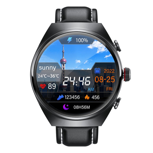 GT95 1.53 inch IPS Screen 2 in 1 Bluetooth Earphone Smart Watch(Black) by buy2fix