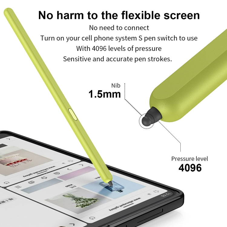 For Samsung Galaxy Z Fold5 Special Electromagnetic Stylus Pen(Green) - Stylus Pen by buy2fix | Online Shopping UK | buy2fix