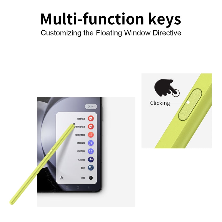 For Samsung Galaxy Z Fold5 Special Electromagnetic Stylus Pen(Green) - Stylus Pen by buy2fix | Online Shopping UK | buy2fix