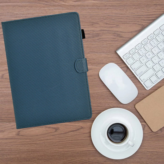 For iPad Pro 11 2025 / 2024 Solid Color Fiber Texture Smart Tablet Leather Case(Royal Blue) by buy2fix