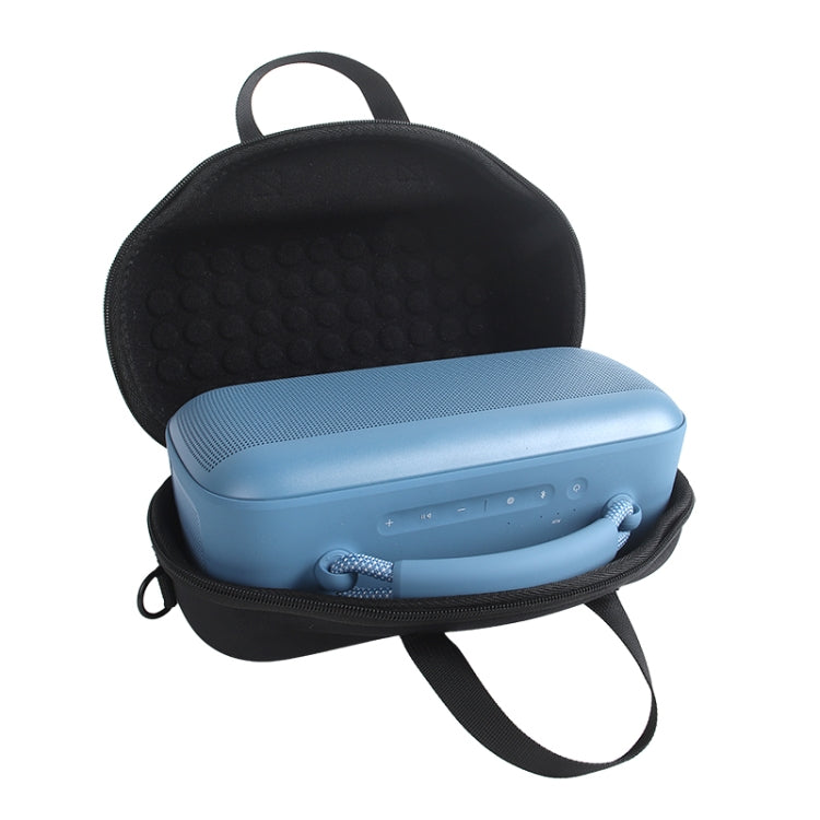 For Bose SoundLink Max Bluetooth Speaker Storage Bag Portable EVA Protective Bag(Black) - Protective Case by buy2fix | Online Shopping UK | buy2fix