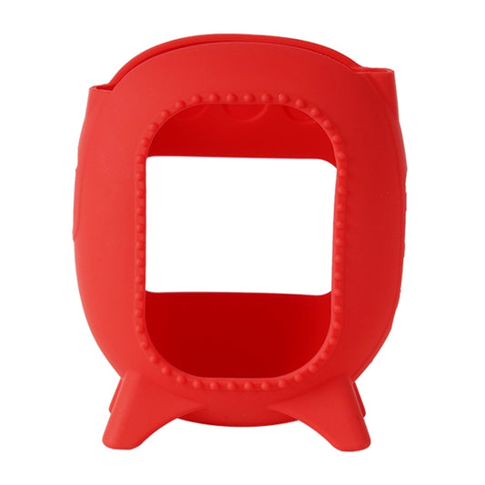 For JBL Clip 5 Portable Speaker Soft Silicone Protective Case(Red) - Protective Case by buy2fix | Online Shopping UK | buy2fix