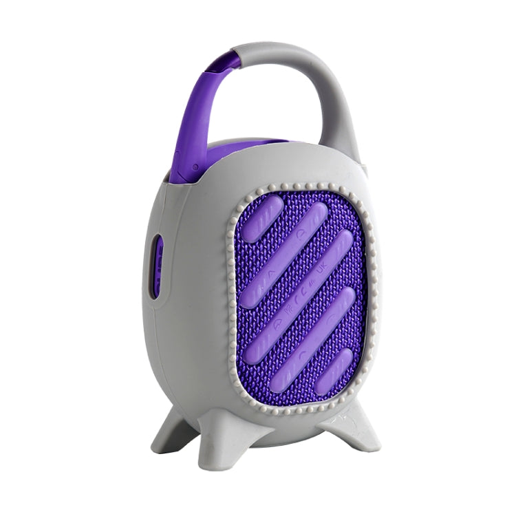 For JBL Clip 5 Portable Speaker Soft Silicone Protective Case(Grey) - Protective Case by buy2fix | Online Shopping UK | buy2fix