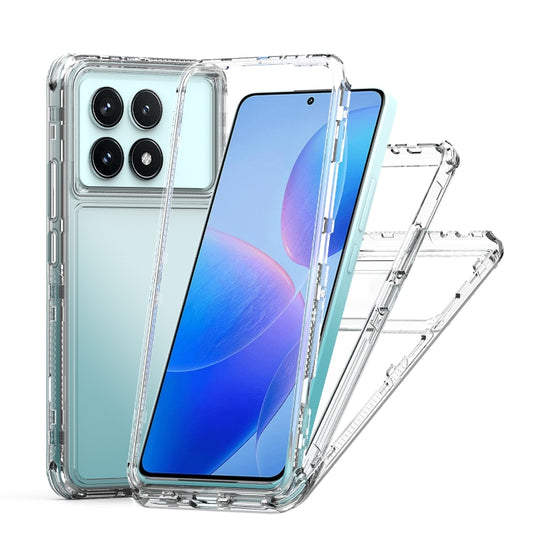 For Redmi K70 Pro Acrylic Transparent Phone Case by buy2fix