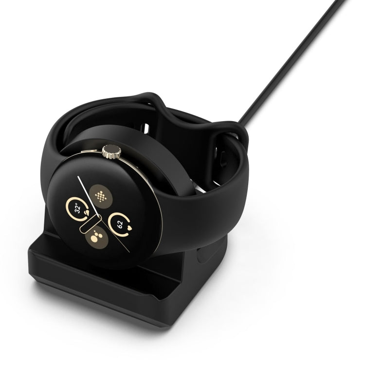 For Fitbit Ace LTE Smart Watch Silicone Charging Bracket(Black) by buy2fix