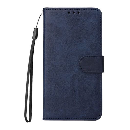 For Samsung Galaxy S25 Ultra 5G Classic Calf Texture Flip Leather Phone Case(Blue) by buy2fix