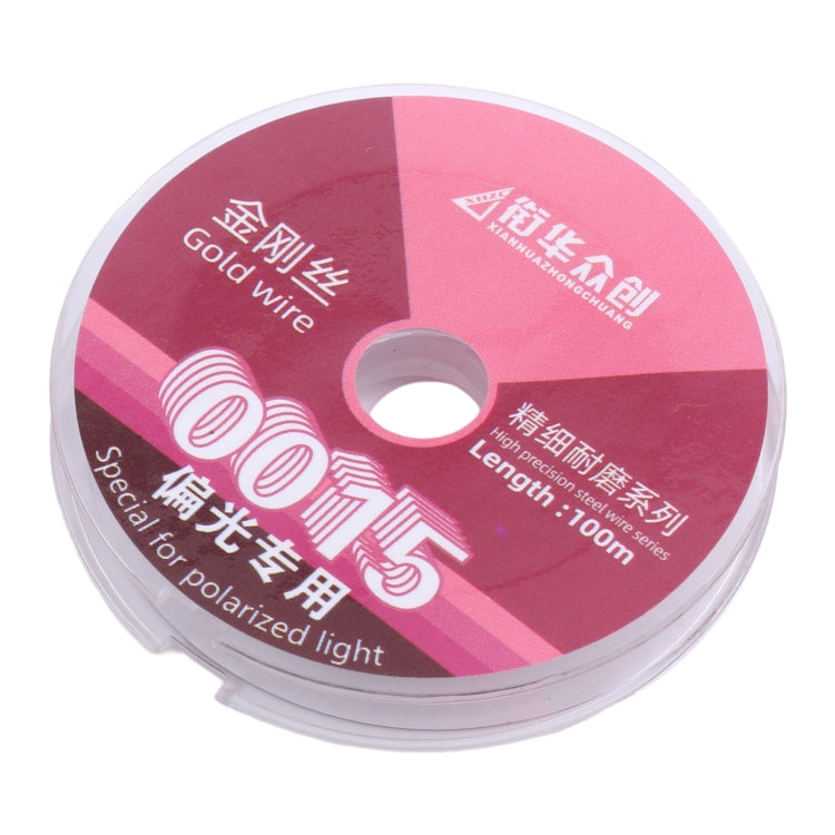 0.015mm x 100m LCD Filter Polarizing Films Separation Diamond Wire by buy2fix