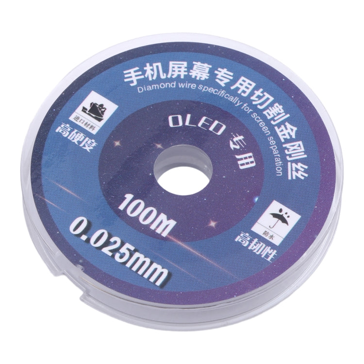 0.025mm x 100m OLED LCD Screen Separation Diamond Wire by buy2fix