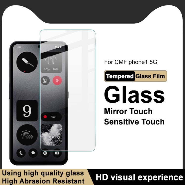 For Nothing CMF Phone 1 5G imak H Series Full Screen Tempered Glass Film - Nothing Tempered Glass by imak | Online Shopping UK | buy2fix
