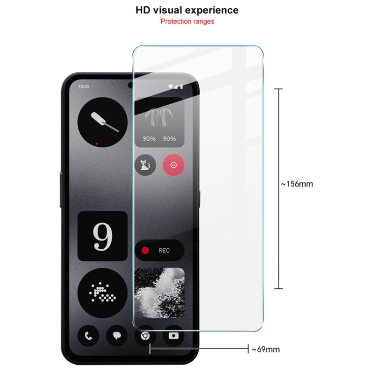 For Nothing CMF Phone 1 5G imak H Series Full Screen Tempered Glass Film - Nothing Tempered Glass by imak | Online Shopping UK | buy2fix