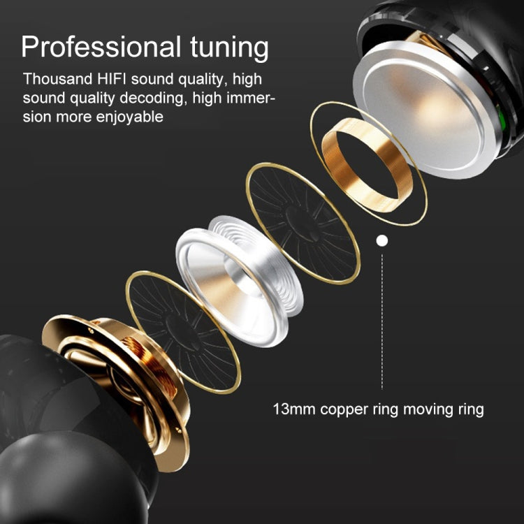 A9 Pro Smart Colorful Touch Screen ANC + ENC Noise Reduction Wireless Bluetooth Earphone(White) - TWS Earphone by buy2fix | Online Shopping UK | buy2fix
