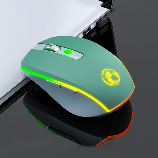 iMICE G903 2.4G Single Mode 6-key Silent Wireless Gaming Mouse(Green) by iMICE