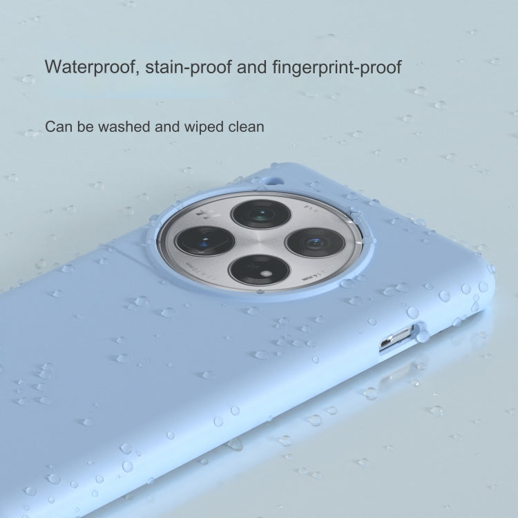 For OnePlus 12 All-inclusive Liquid Silicone Phone Case(White) by buy2fix