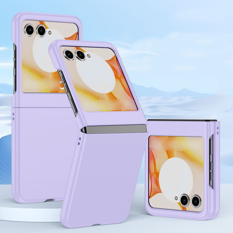 For Motorola Razr 50 Fuel Injection PC Skin Feel Phone Case(Purple) - Motorola Cases by buy2fix | Online Shopping UK | buy2fix