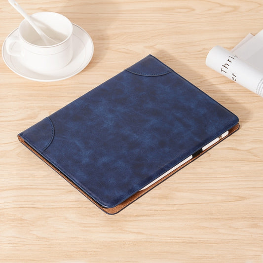 Retro Book Style Leather Tablet Case For iPad Pro 13 2025 / 2024(Navy Blue) by buy2fix