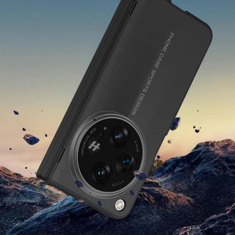 For OnePlus Open GKK Integrated Magnetic Blade Ultra-thin Full Coverage Phone Case(Black) by GKK