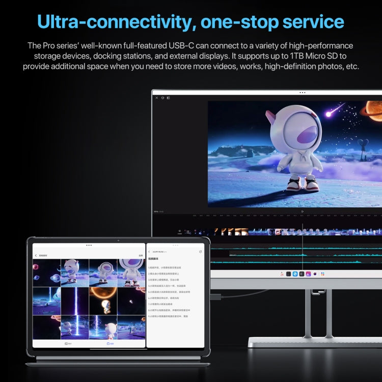 Lenovo Xiaoxin Pad Pro 12.7 inch 2025 WiFi Tablet, 8GB+128GB, ZUI 16, MediaTek Dimensity 8300 Octa Core, Support Fingerprint & Face Identification(Dark Grey) by Lenovo