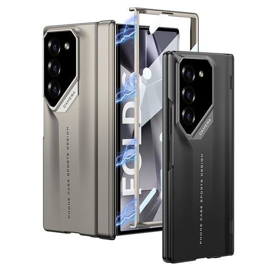 For Samsung Galaxy Z Fold6 GKK Integrated Folding Supercar Phone Case(Grey) by GKK