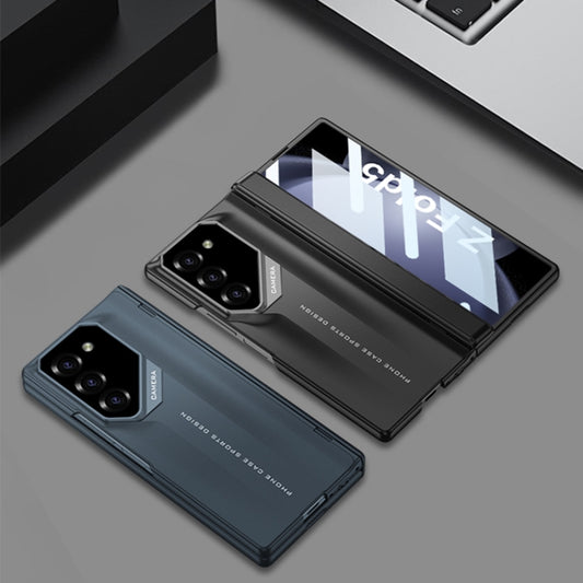 For Samsung Galaxy Z Fold5 GKK Integrated Folding Supercar Phone Case(Grey) by GKK