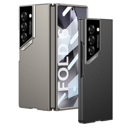 For Samsung Galaxy Z Fold6 GKK Integrated Ultra-thin Raptor Full Coverage Phone Case(Black) by GKK