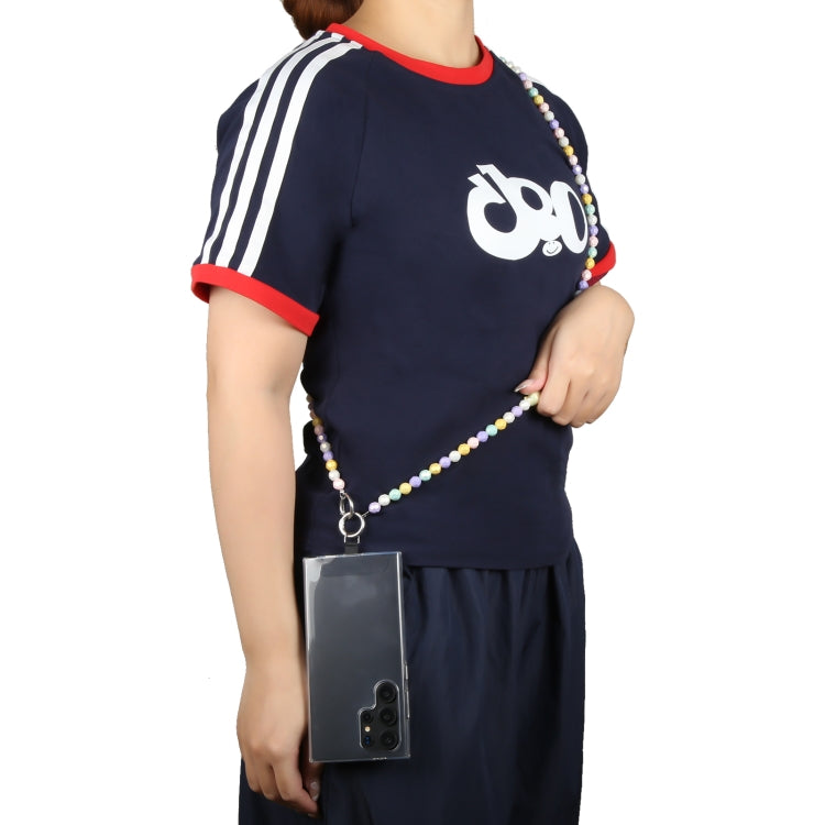 Mobile Phone Anti-lost Diamond Colored Bead Long Chain - Lanyards & Wrist Straps by buy2fix | Online Shopping UK | buy2fix