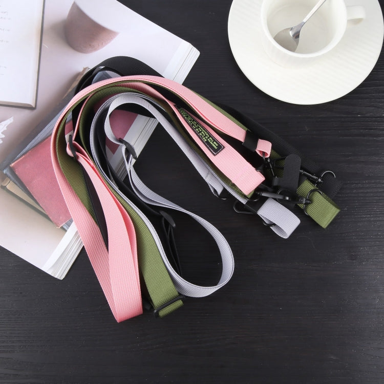 A1 Nylon Webbing Anti-lost Mobile Phone Long Lanyard(Pink) - Lanyards & Wrist Straps by buy2fix | Online Shopping UK | buy2fix