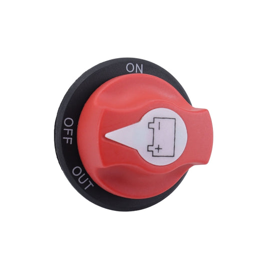 Yacht RV 12V 50A Battery DC Switch with 4pcs Terminals(Black) by buy2fix